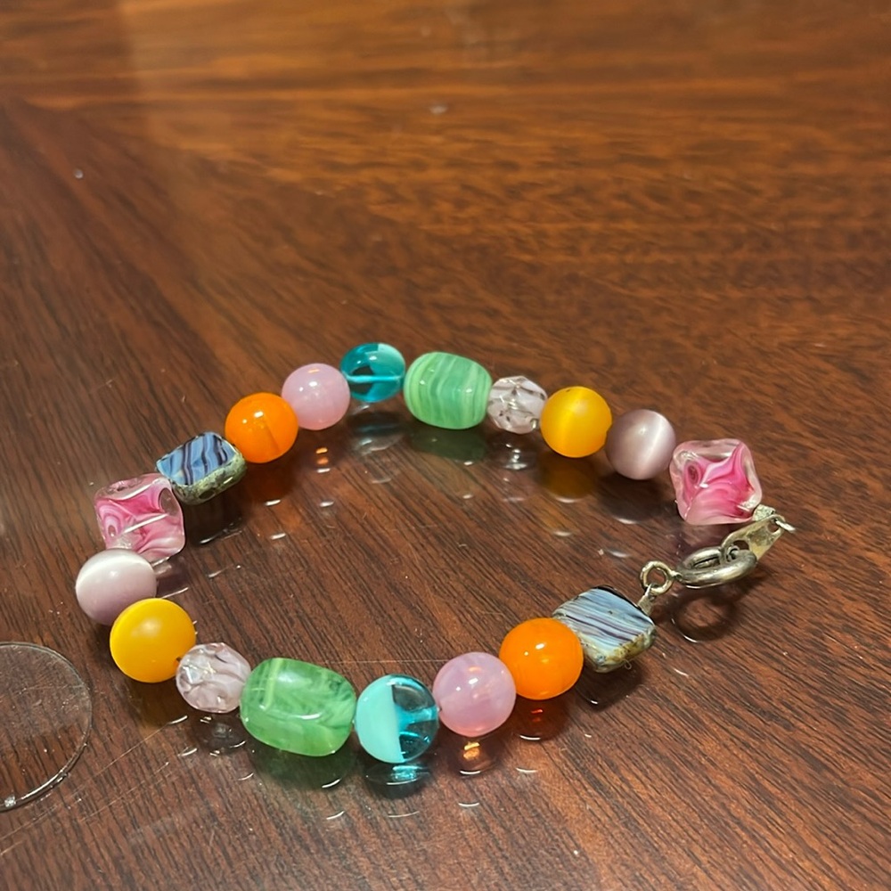 Fashion Jewelry beaded bracelet colorful Stone Design